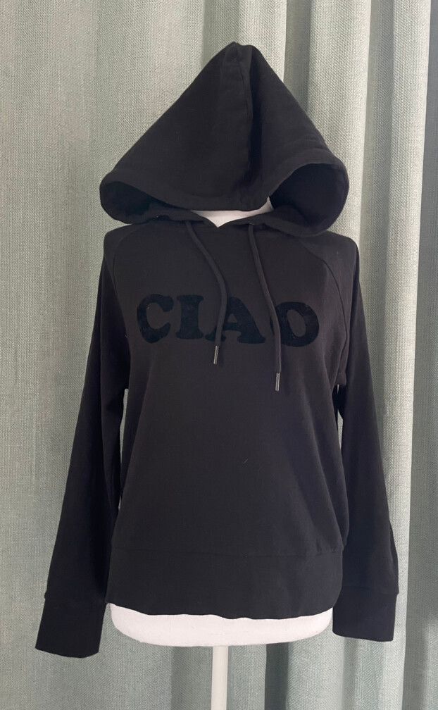 Seed Heritage Black 'Ciao' Hoodie