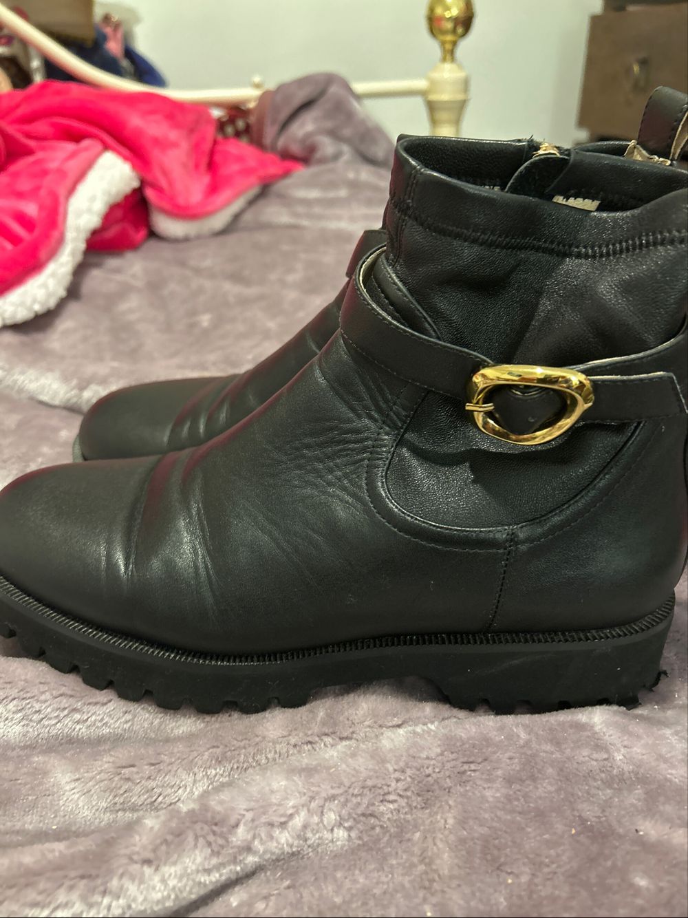 ❤️❤️❤️KATHRYN WILSON  BLACK PAIGE BOOTS ❤️❤️❤️