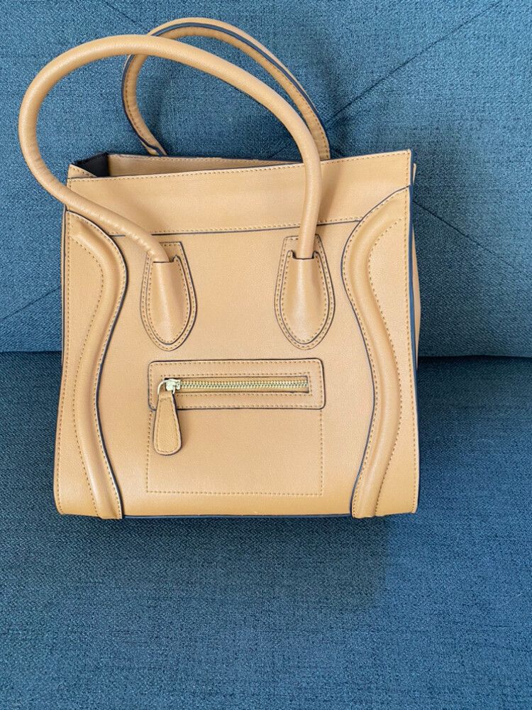 Caramel Coloured Hand Bag - Unused