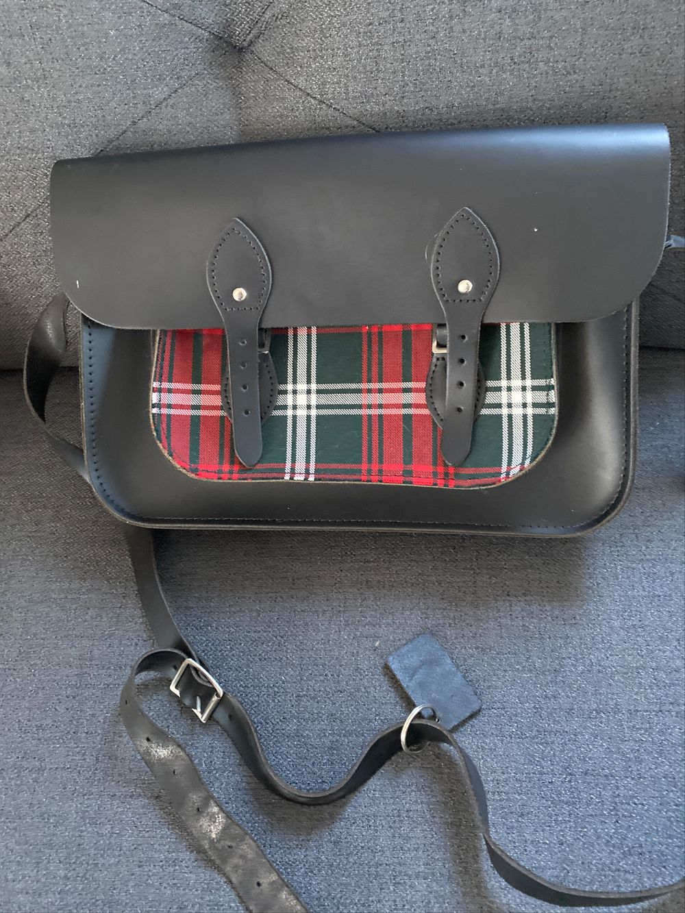 Tartan Satchel