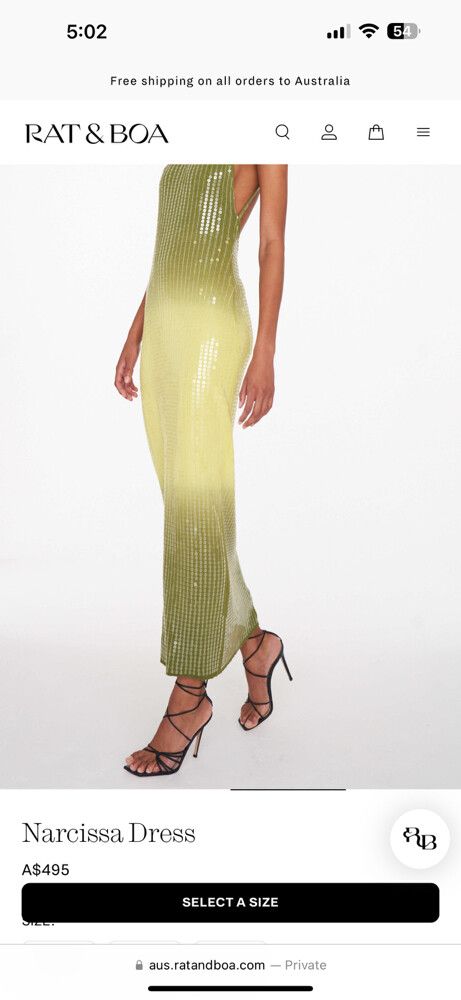 Rat & Boa - Narcissa Dress on Designer Wardrobe