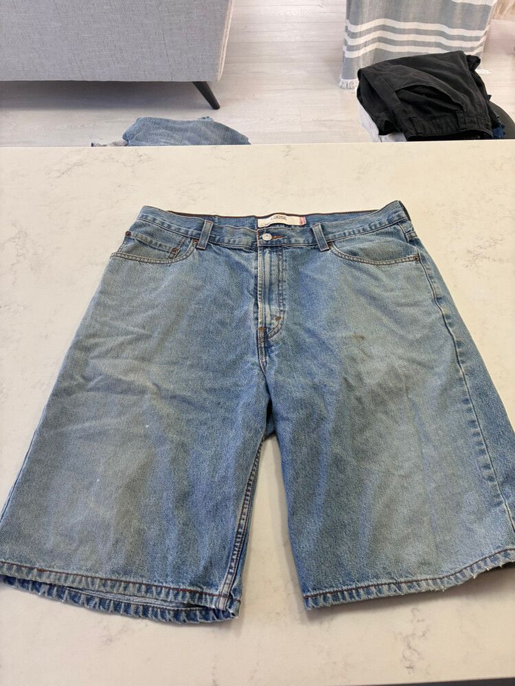 Levi's Blue Denim Shorts Size 36