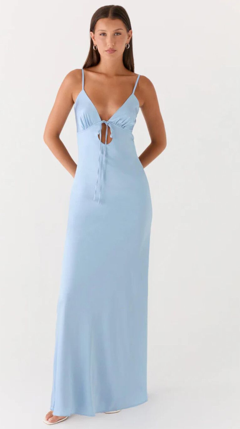 Light Blue Maxi Dress
