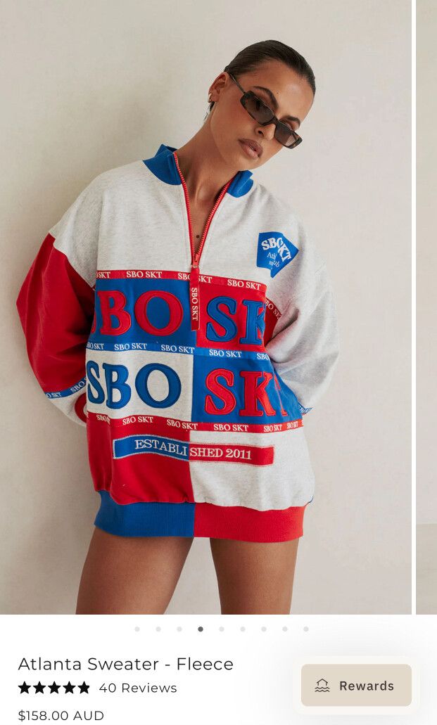 Sabo skirt Atlanta Fleece Sweater XS / 6