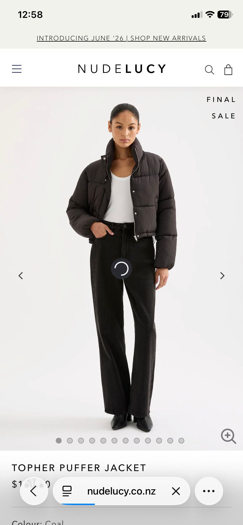 Nude Lucy Topher Puffer Jacket