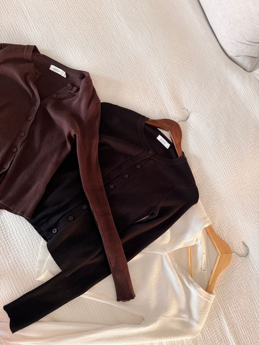 Glassons Ribbed Knit Cardigans x3
