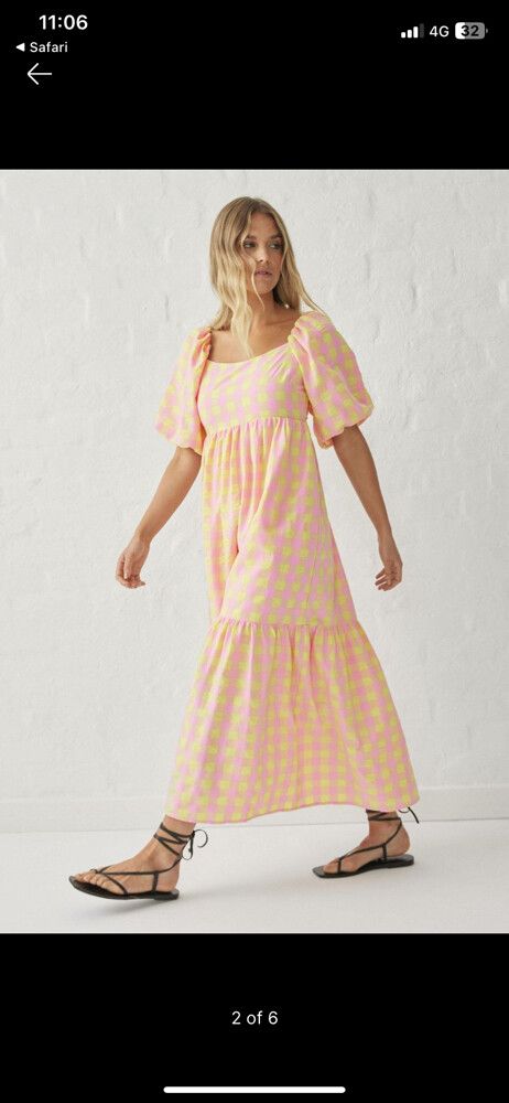 decjuba pink dress Vivian Shirred Midi Dress  Rose
