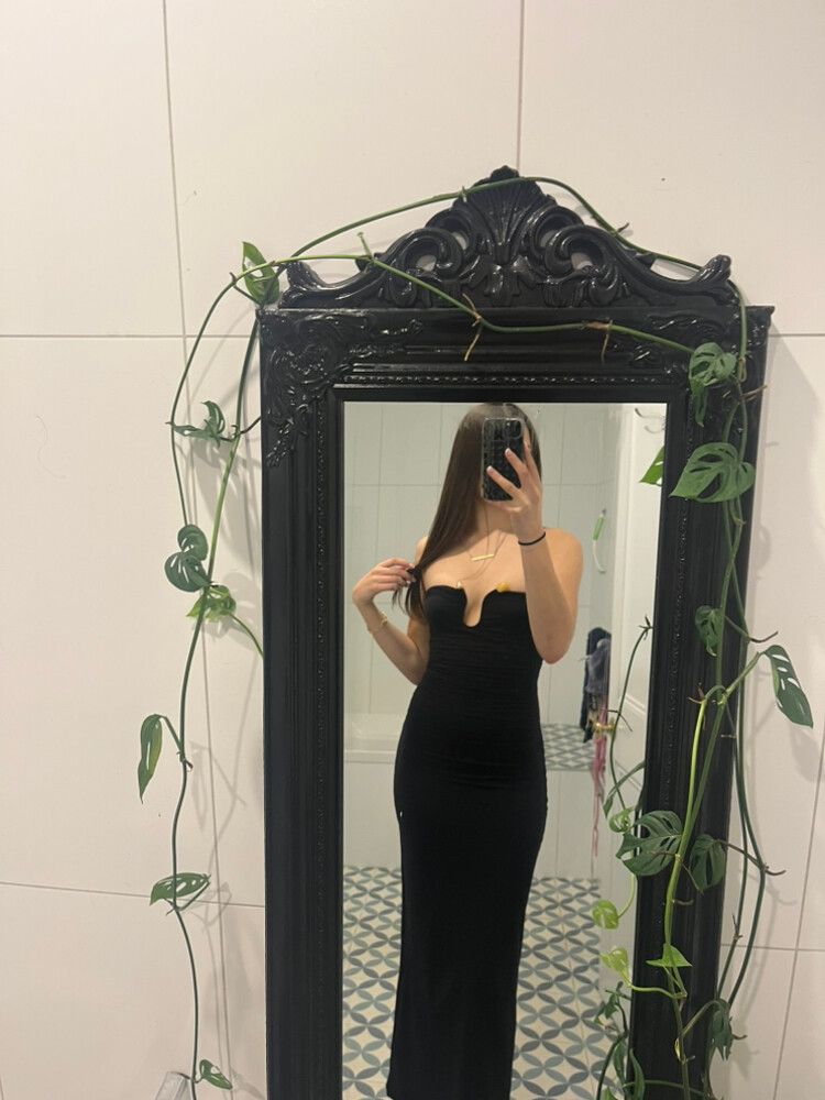 Kookai - Kookai Black Maxi Dress on Designer Wardrobe Kookai - Kookai Black Maxi Dress on Designer Wardrobe