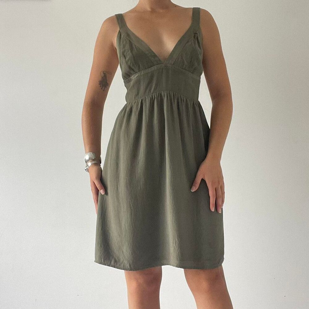 Silk Babydoll Dress
