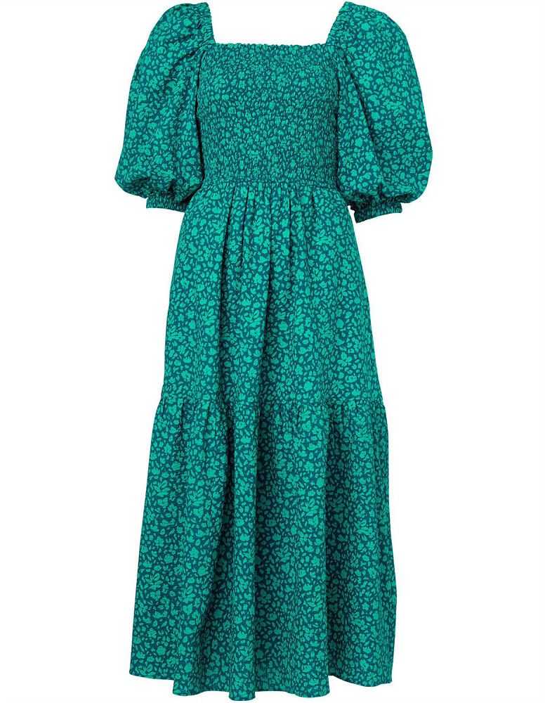 Witchery Teal Floral Dress