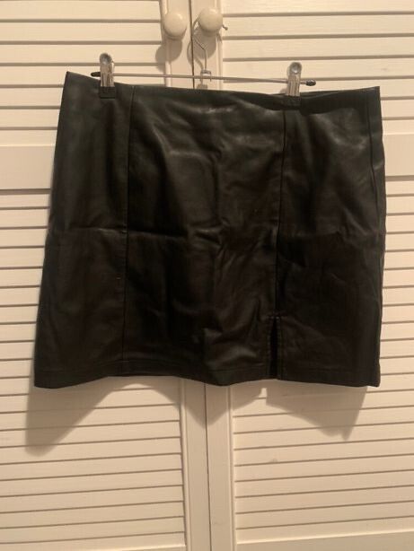 Mini Leather Skirt