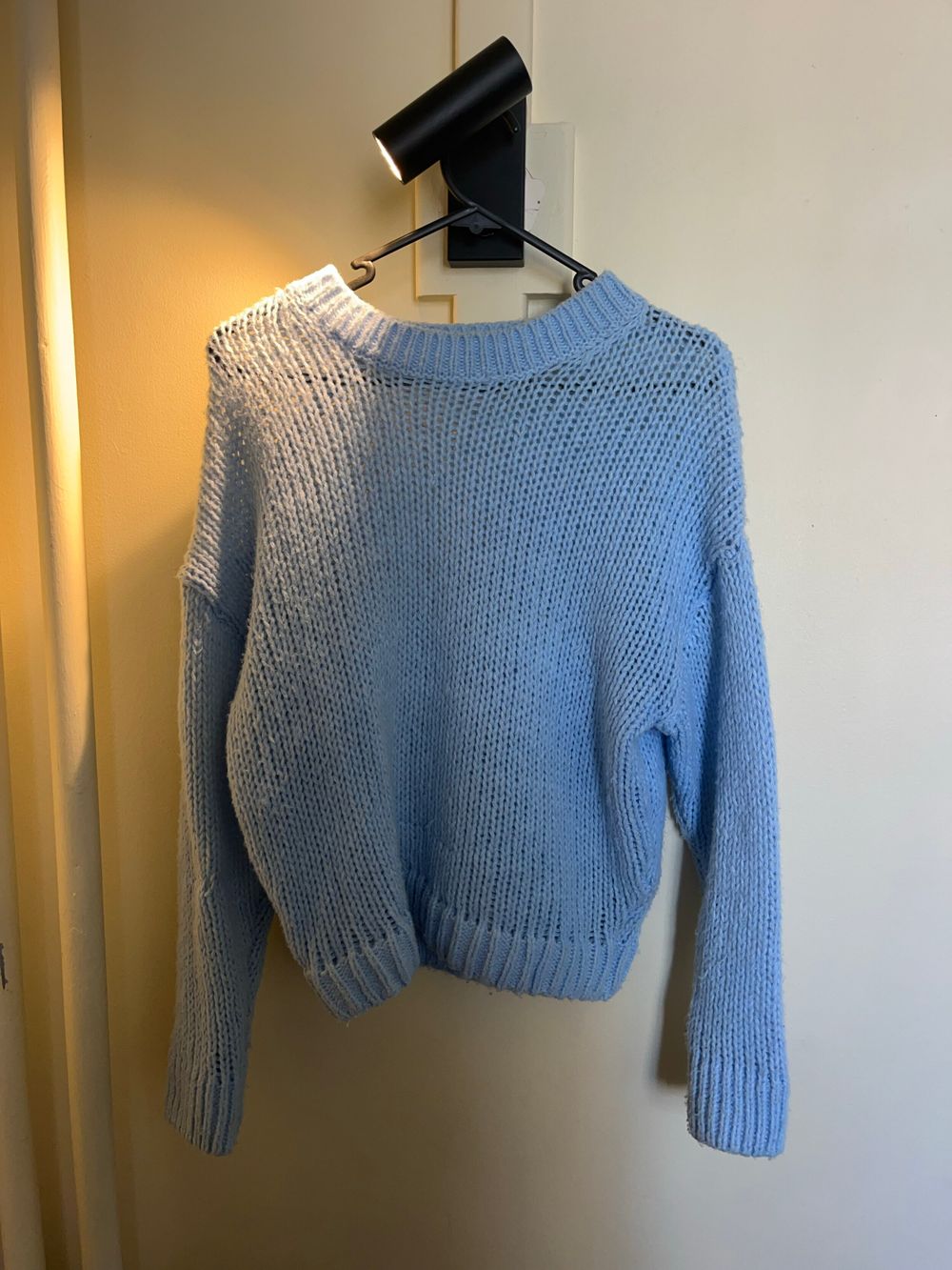 Mirrou Blue Knit Jumper