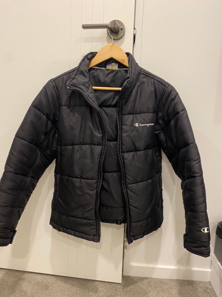 Vintage champion puffer jacket Clearance