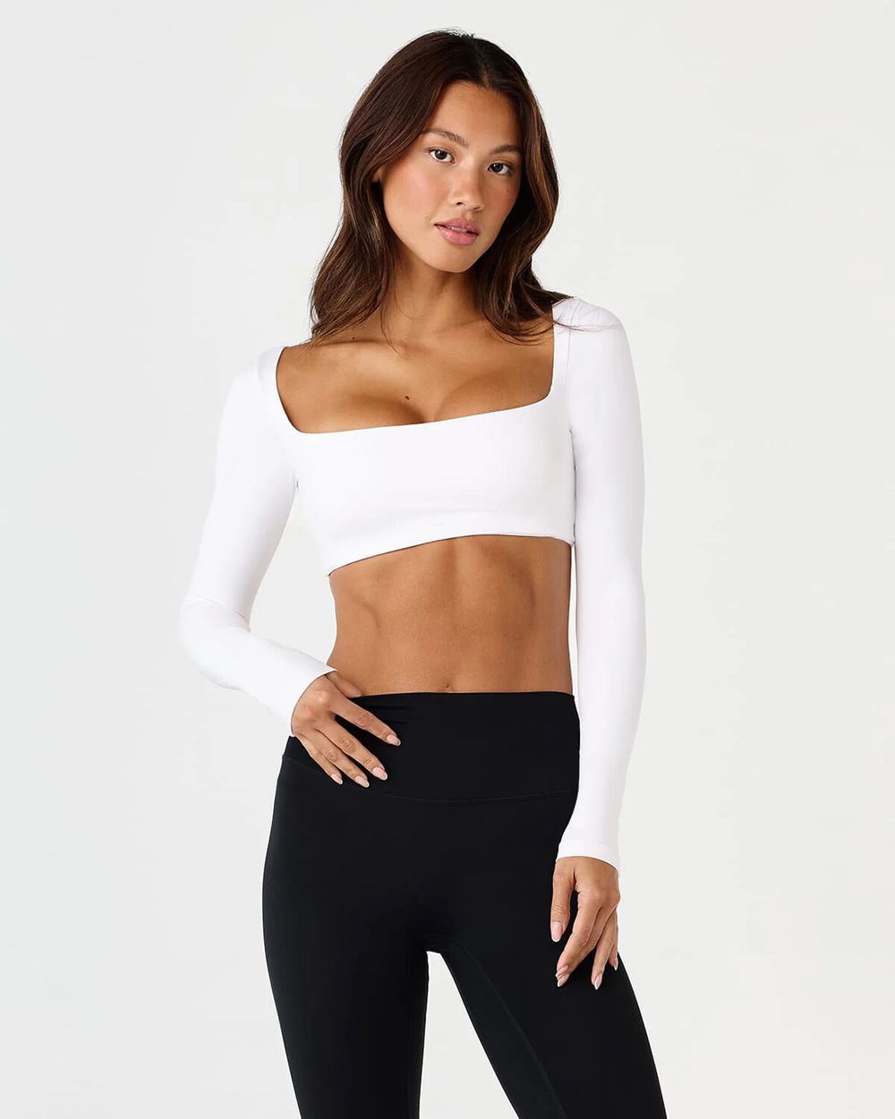 Freedom Scoop Long Sleeve Crop