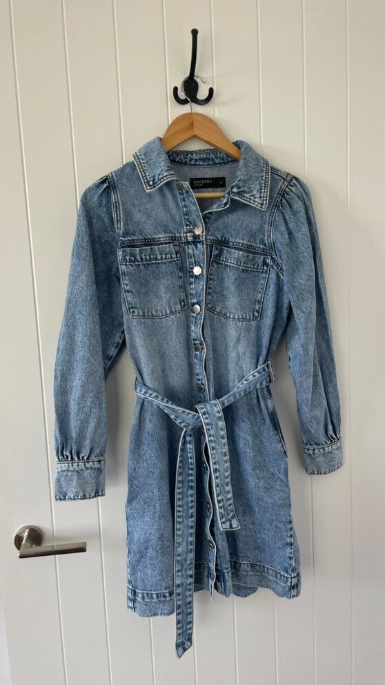 white christmas dresses Decjuba Sophia Denim Dress main image 0
