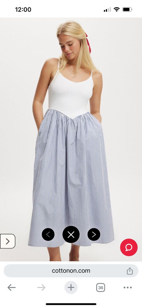 Cotton On - Romee Maxi Dress on Designer Wardrobe Cotton On - Romee Maxi Dress on Designer Wardrobe
