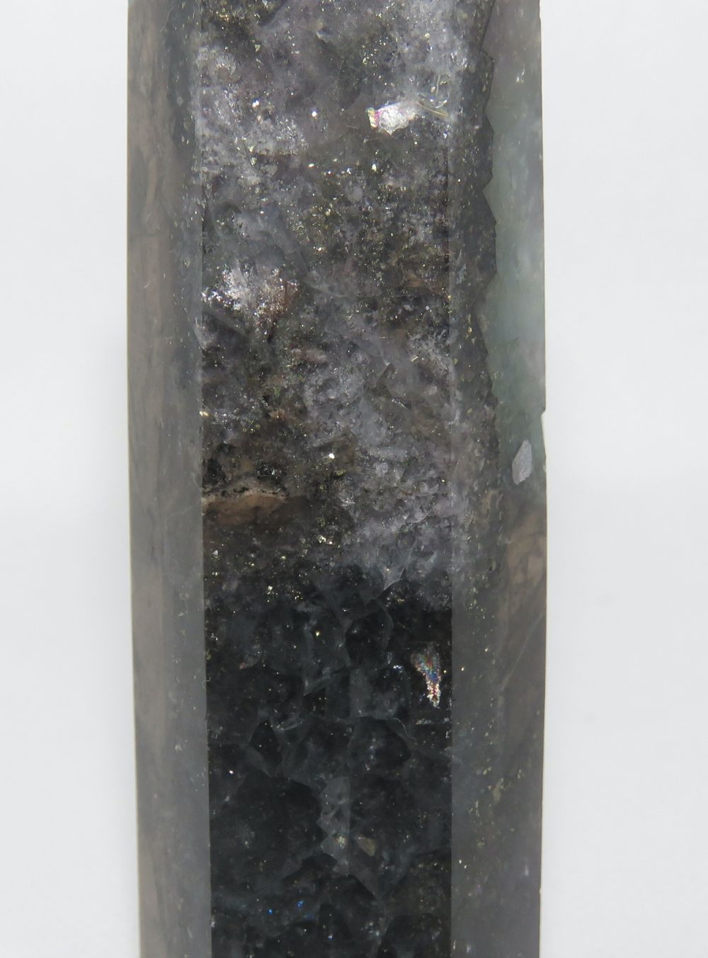 Fluorite with Pyrite Tower