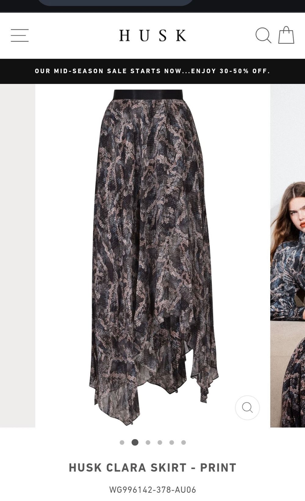 Clara Skirt BNWT