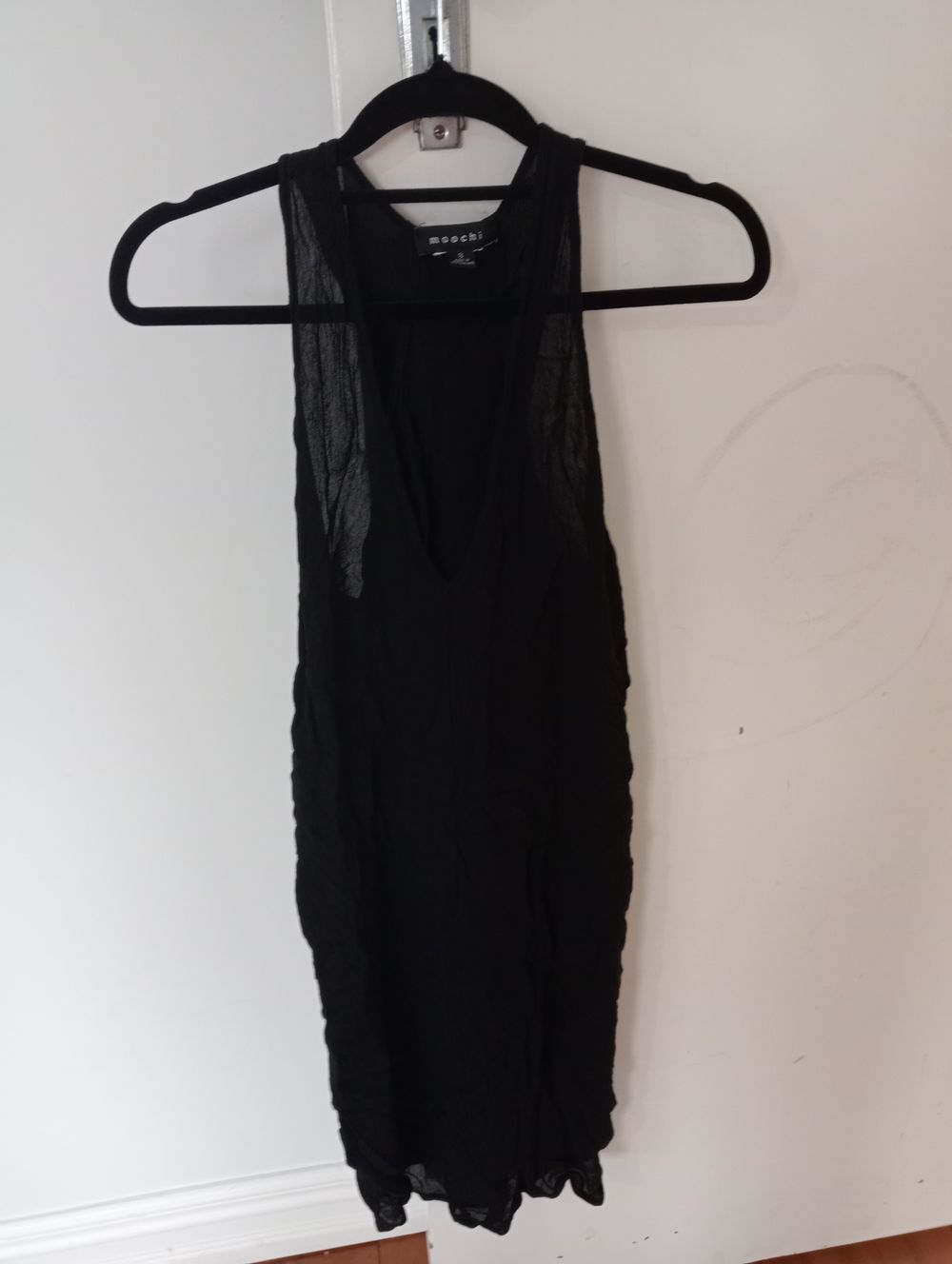 Moochi Black Sleeveless Dress