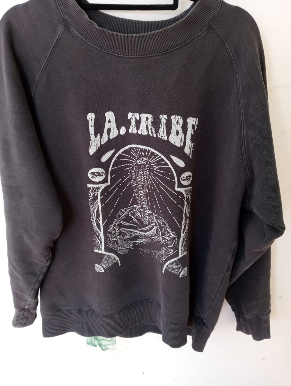 La Tribe Grey Graphic Jumper size 10