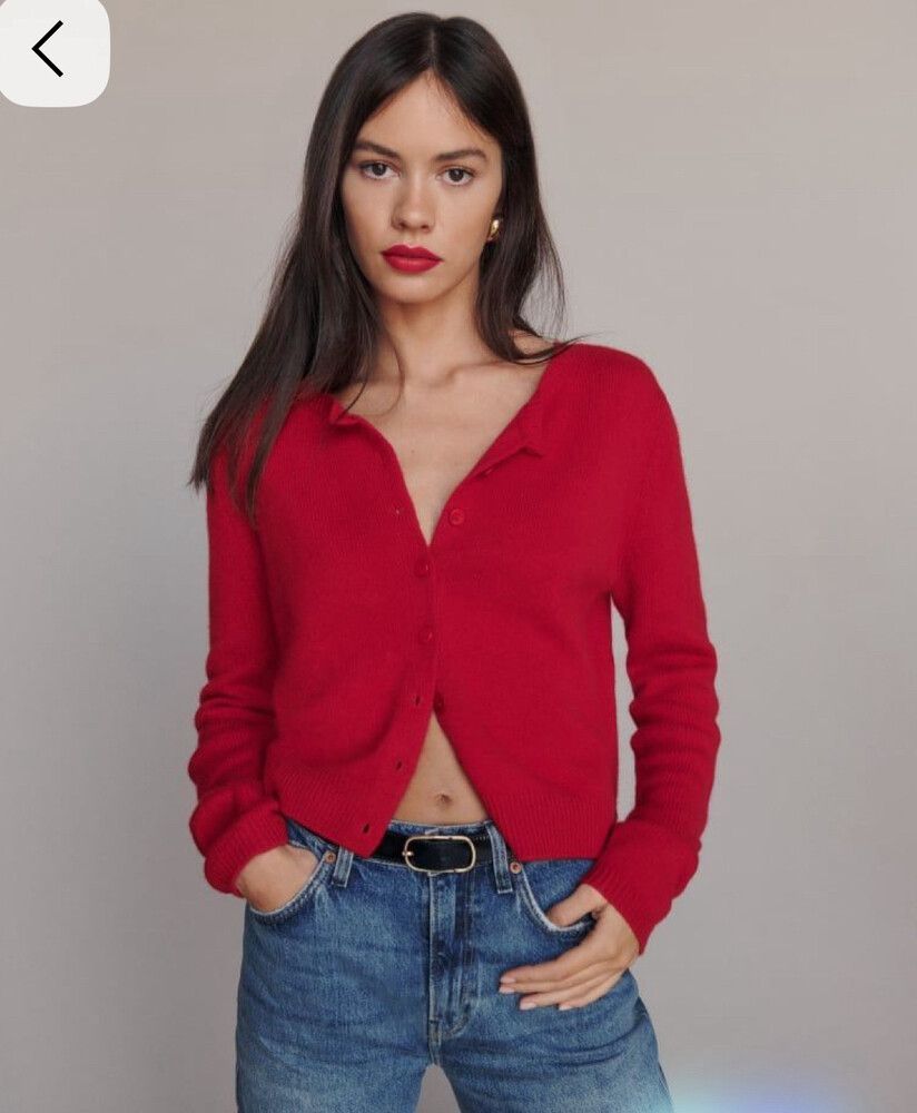 Reformation Clara Cashmere Cardigan