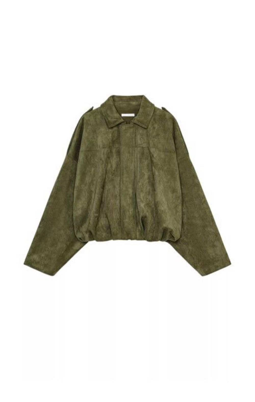 Zara Bomber faux suede