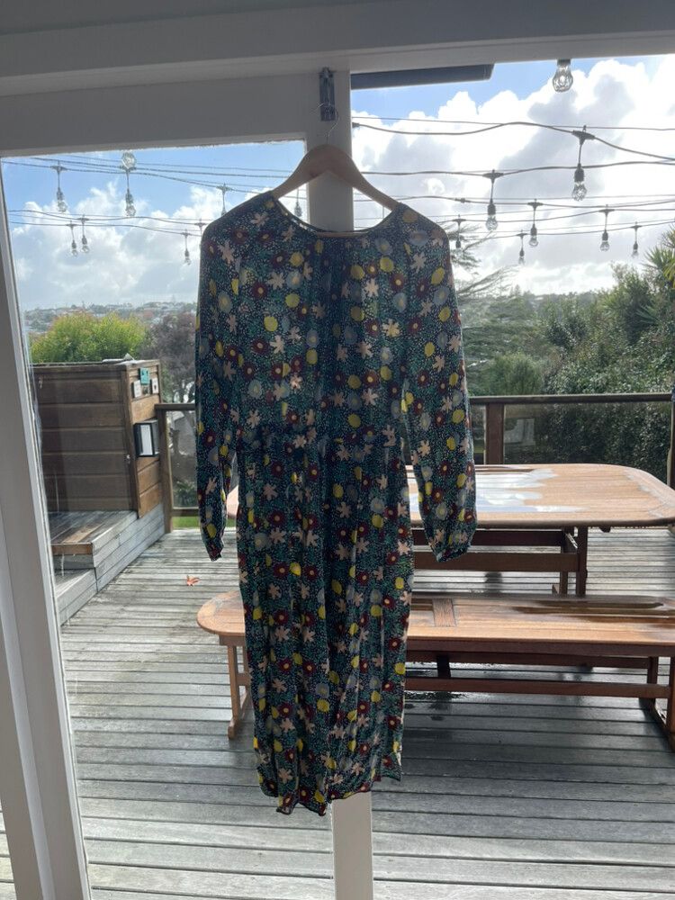 long betsey johnson dress Vintage Betsey Johnson Silk Midi Dress Size 8  Diversity Consignment