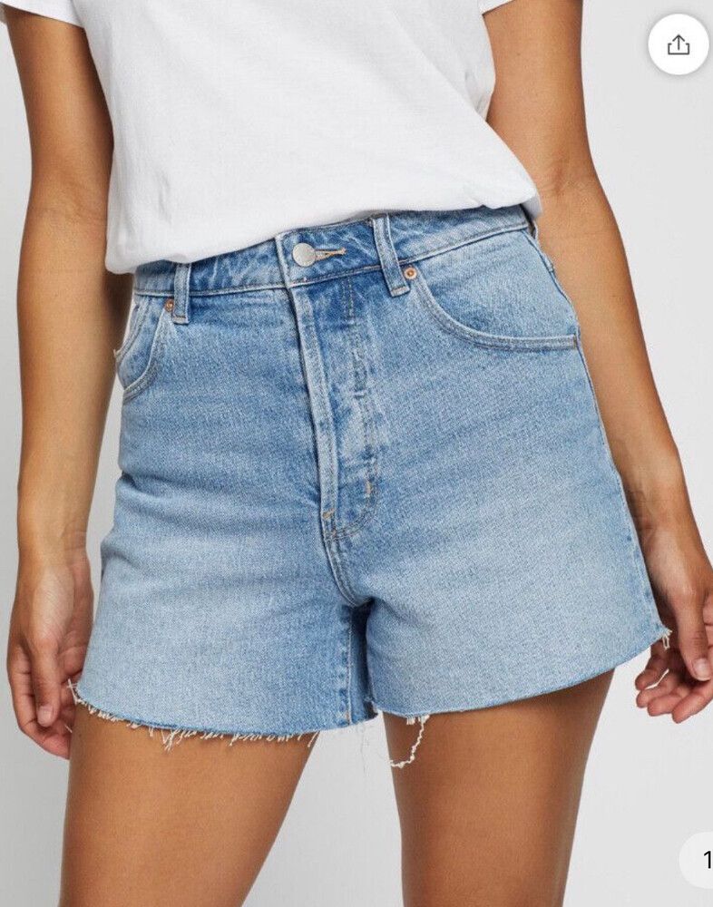 Rolla's Blue Denim Shorts