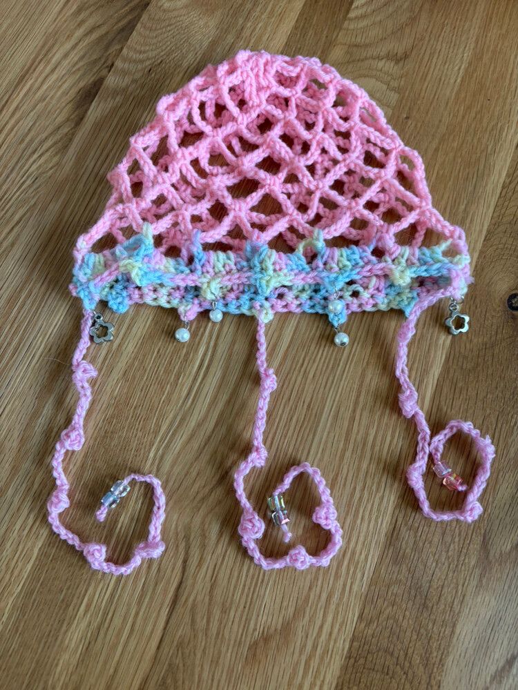 Pink Jellyfish handmade Bennie in pink 🌸💓🌸🌷