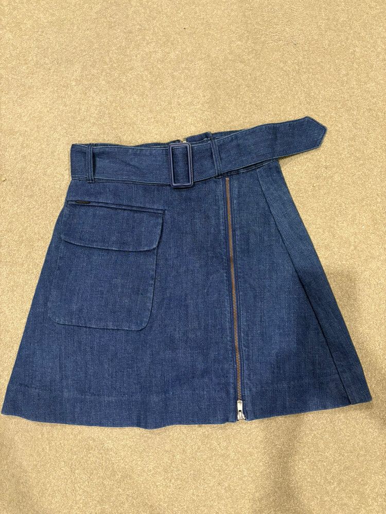 Vintage Miss Sixty Denim Mini Skirt Size M