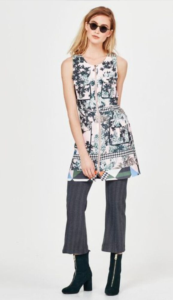 Cooper Vintage Charcoal 'T Hog The Herring' Pants Size 14