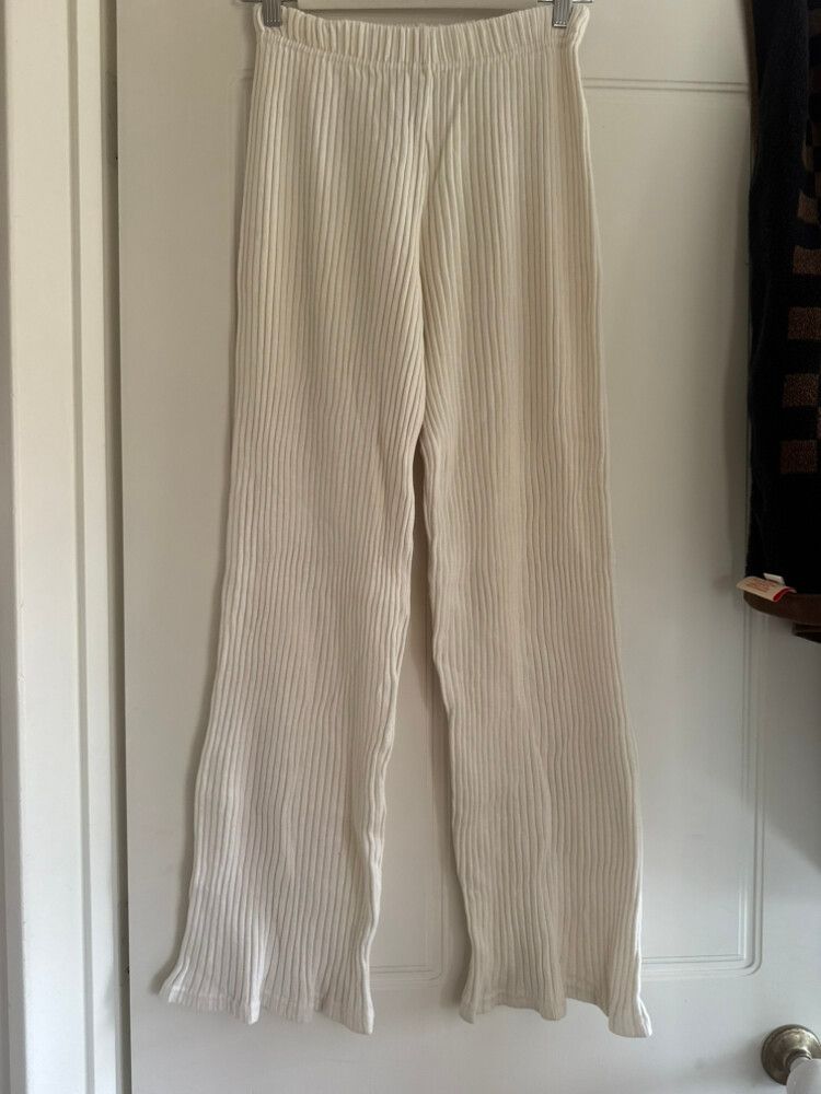Mr Winston Cream Knit Pants