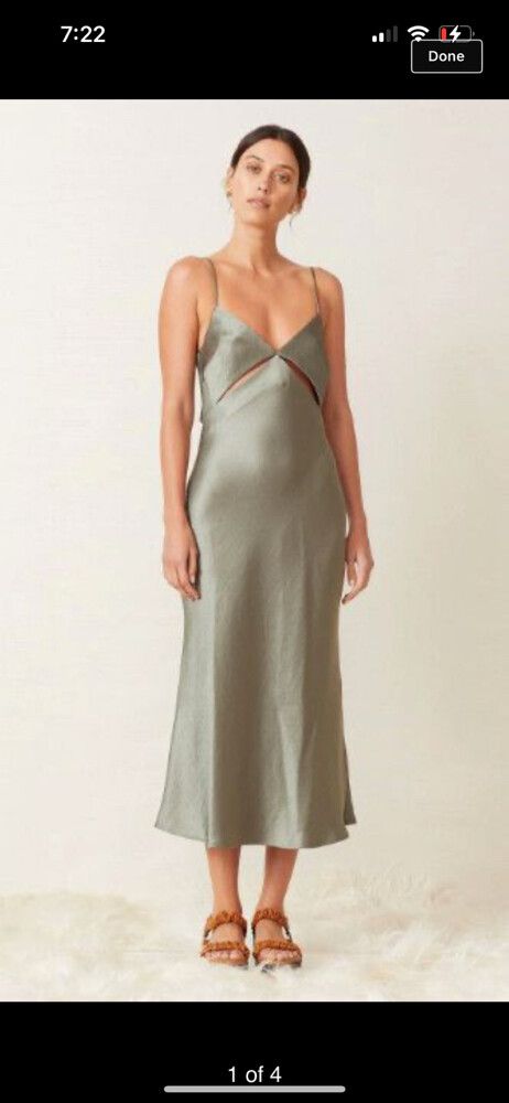 bec and bridge mila midi dress black Bec + Bridge Black Lady Lila Midi Dress main image 1