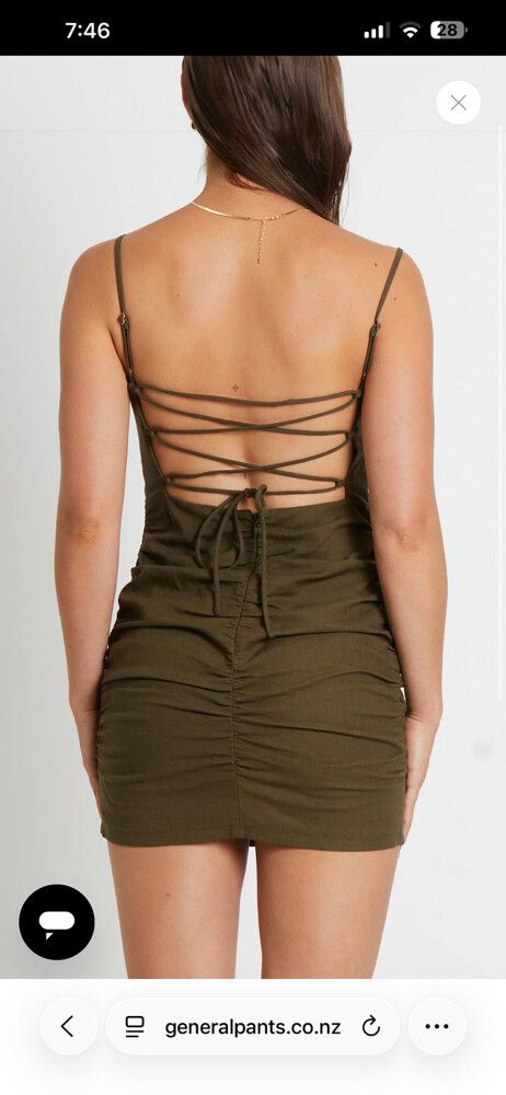 general pants green dress General Pants Co
