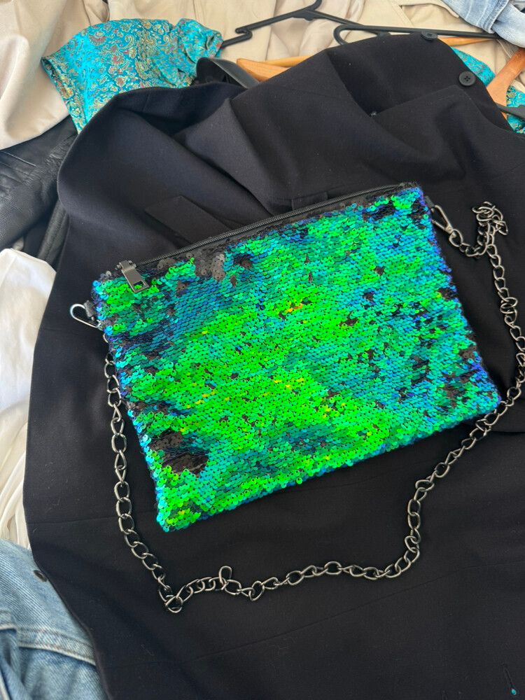 Dangerfield Sequin Festival Bag
