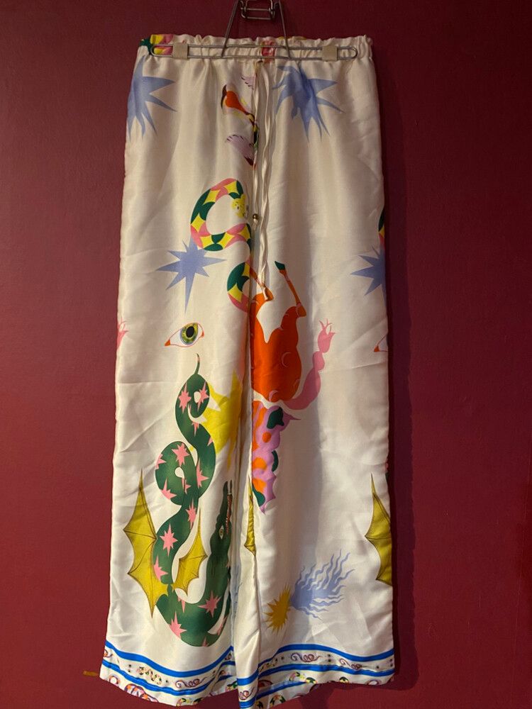Iris Maxi Printed Pants