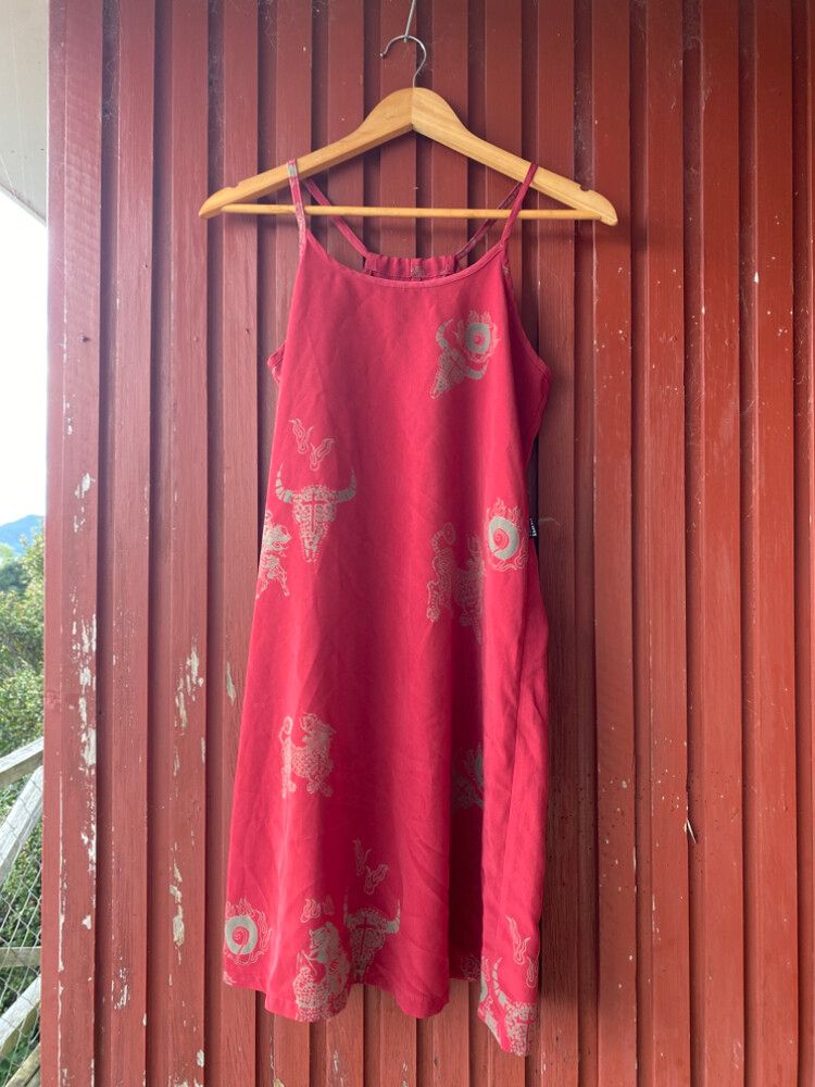 Hot Tuna Pink Printed Slip Dress