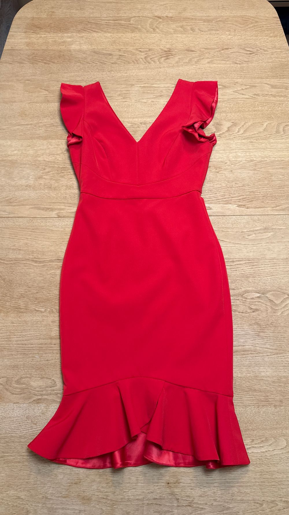open lace back dress Forever New Capri Strapless Pleated Dress