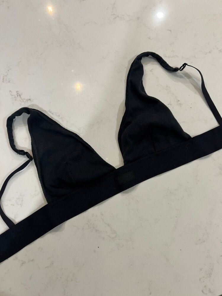 Skims Black Bralette