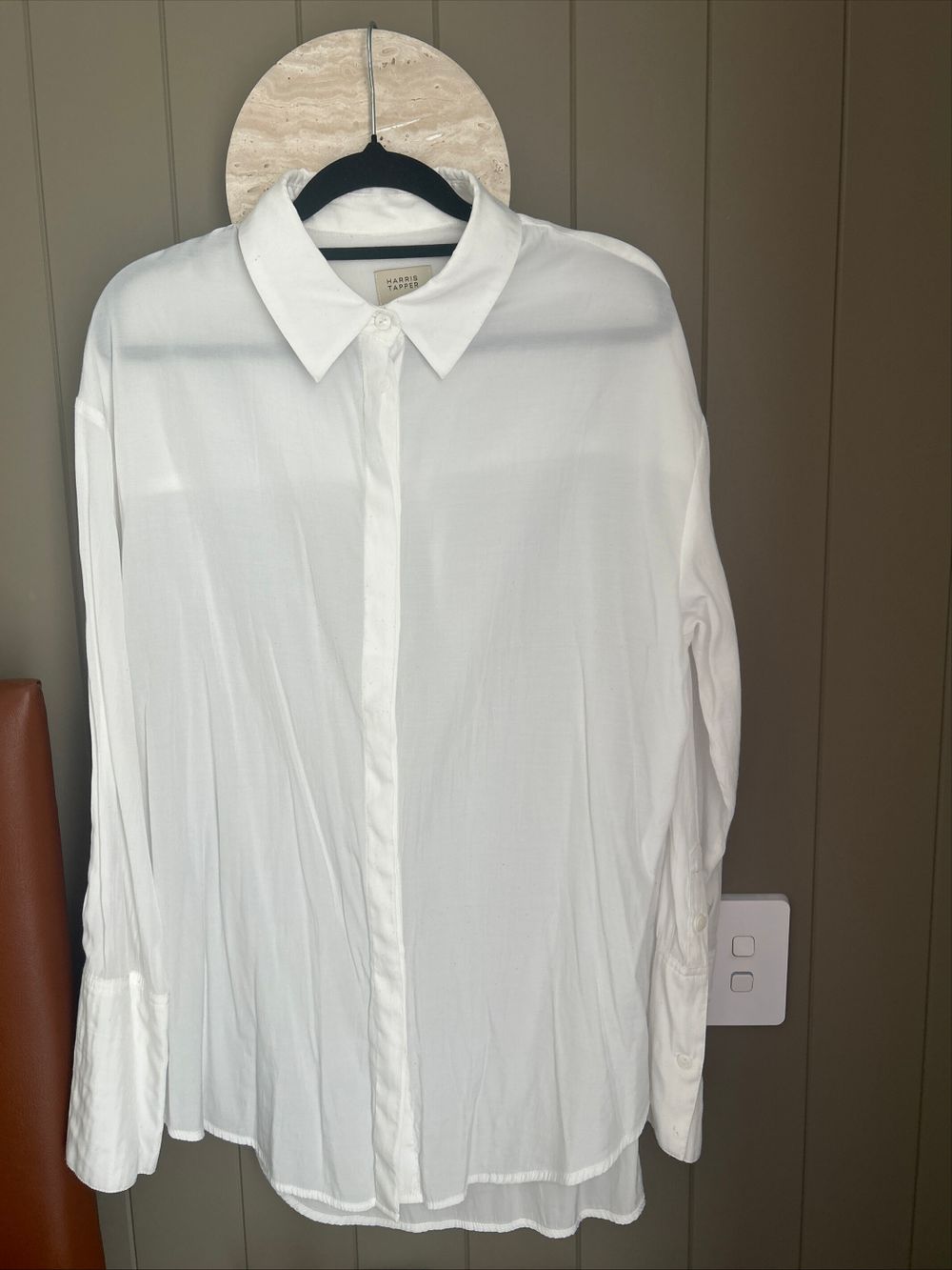 Harris Tapper White Long Sleeve Shirt