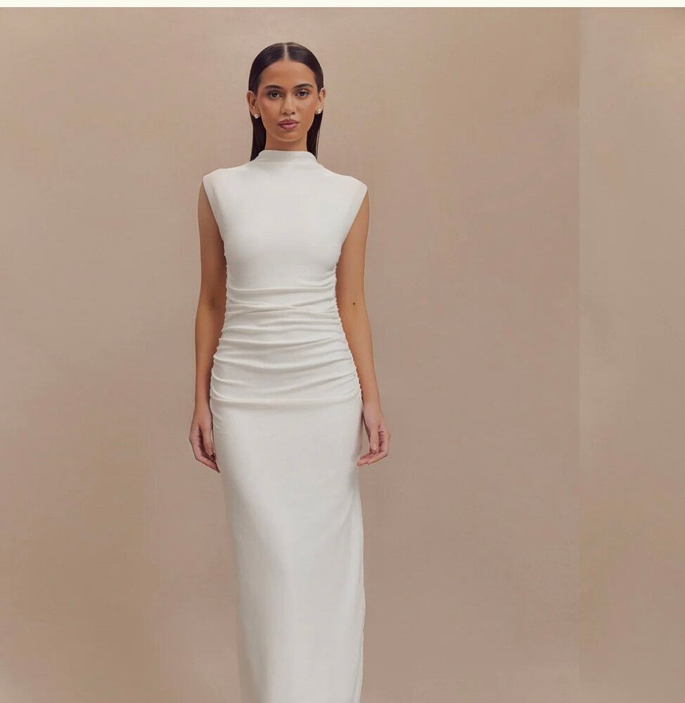 white and gold sharara dress Glam Fashion Hub main image 0