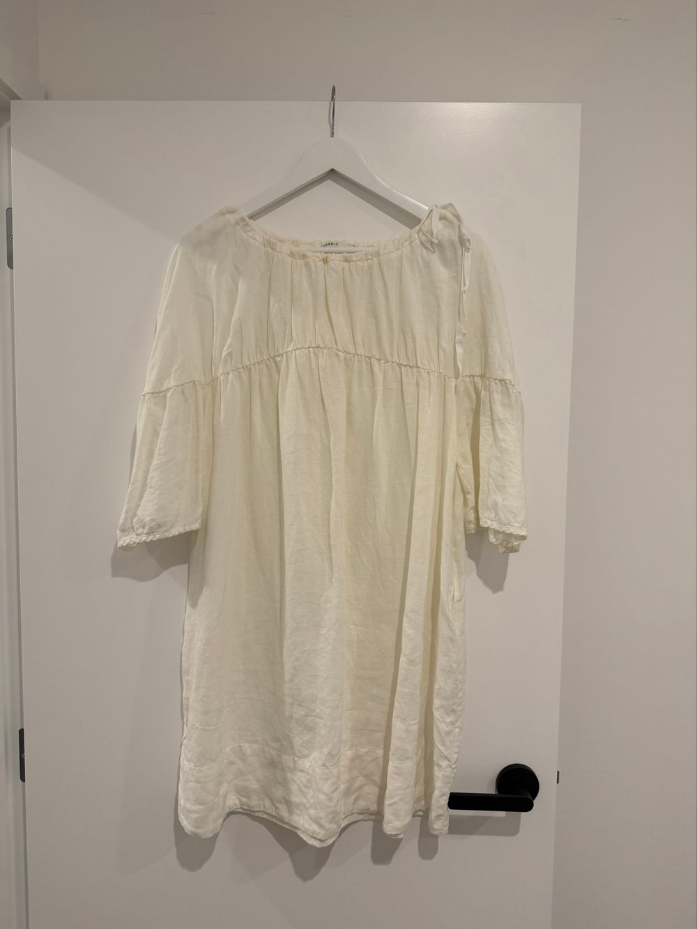 marle linen dress Rosa Dress in Olive