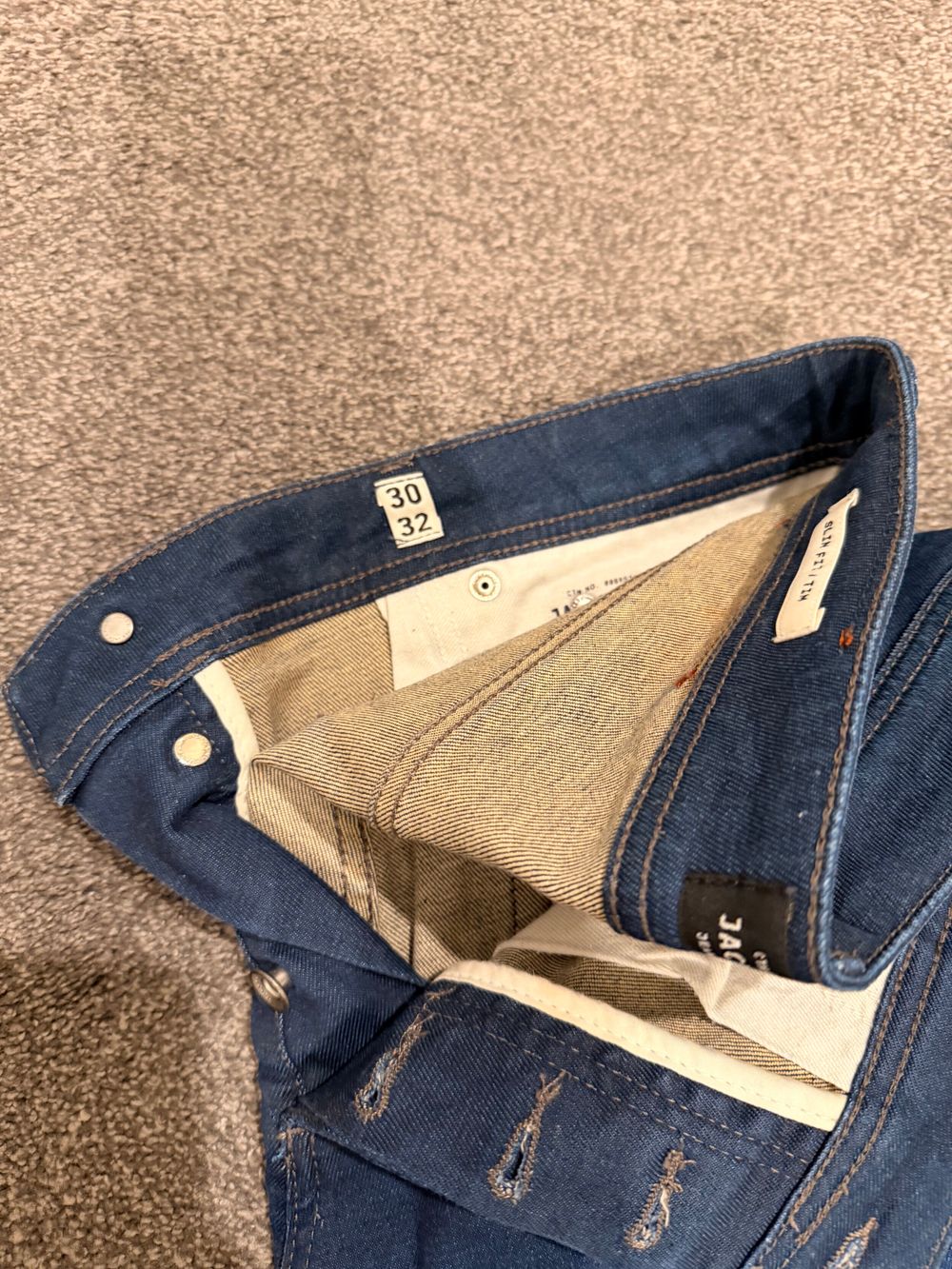 Jack & Jones Blue Slim Fit Jeans
