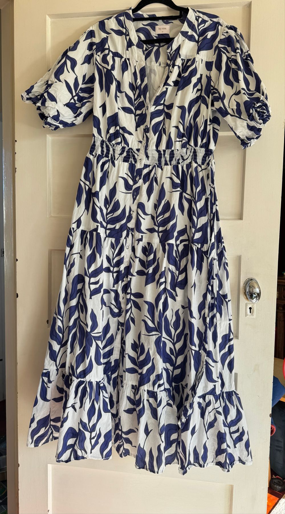 Flo and Frankie by Rosa blue n white dress 12