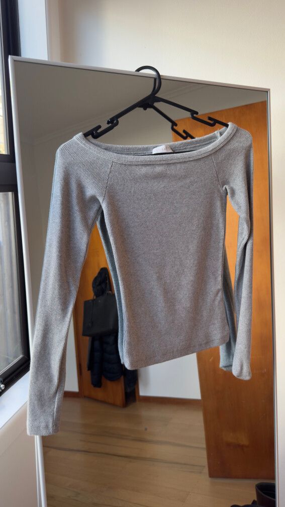 Off-Shoulder Long Sleeve