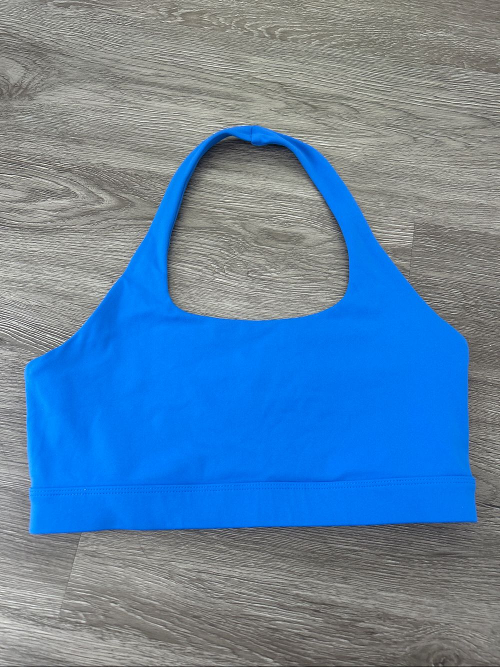 Muscle Republic Blue Halter Top