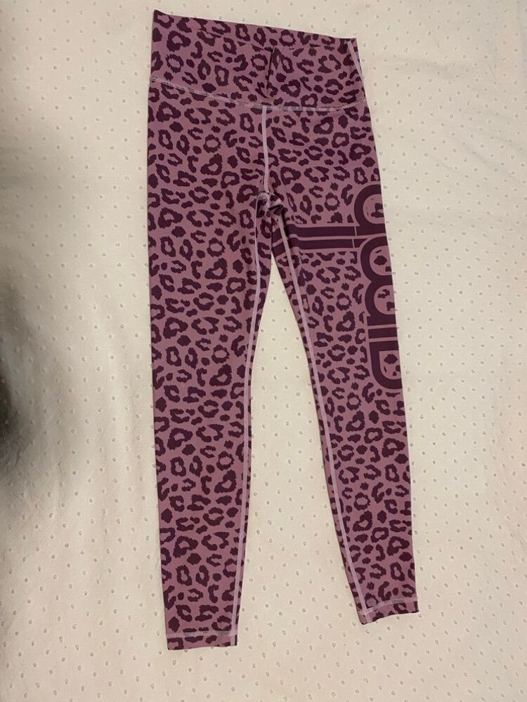 Purple Leopard Leggings