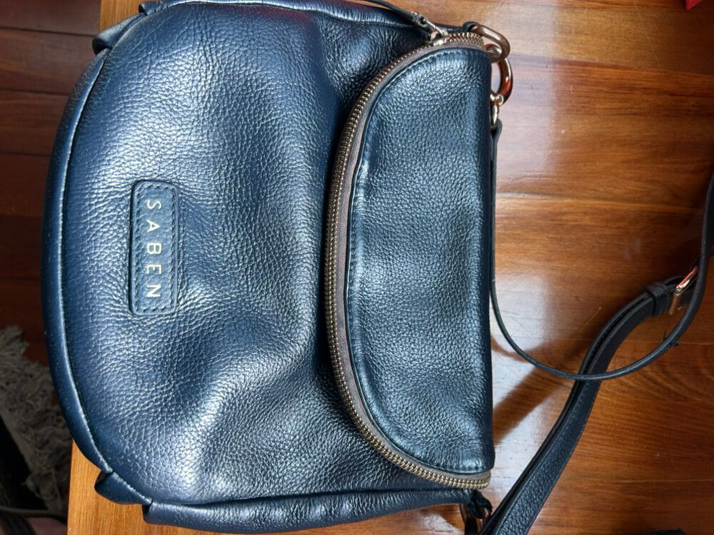 Saben blue handbag