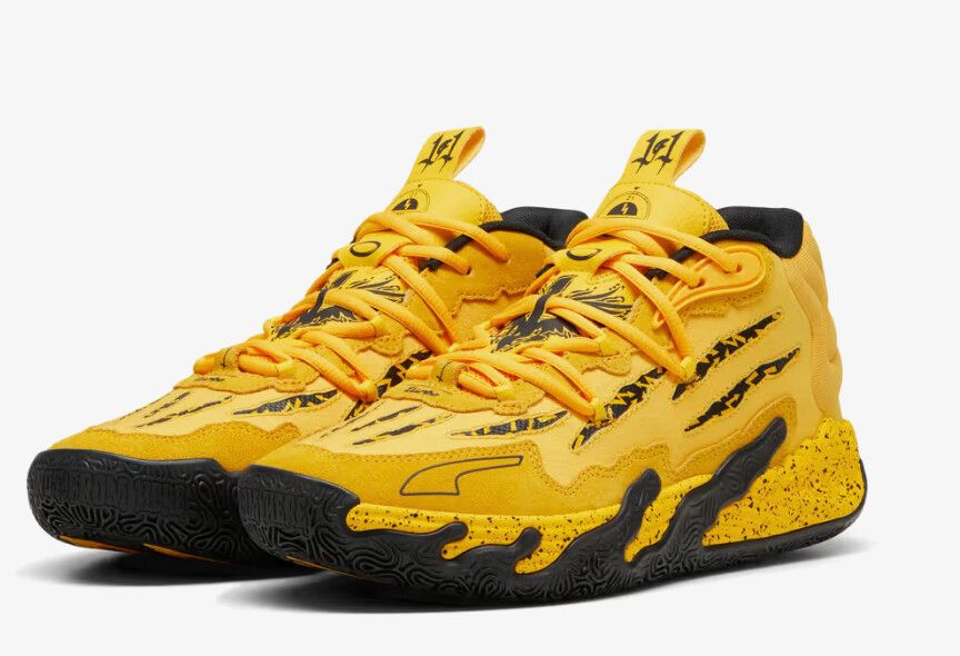NEW PORSCHE x LAMELO BALL x PUMA MB.03 911 Lightning Bolt Sneakers - US 11 Mens (In Box Never Worn)