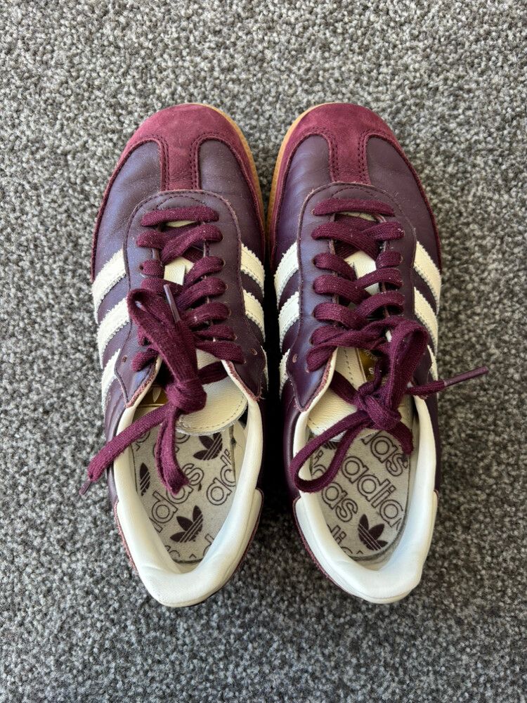 Adidas Samba Burgundy Sneakers
